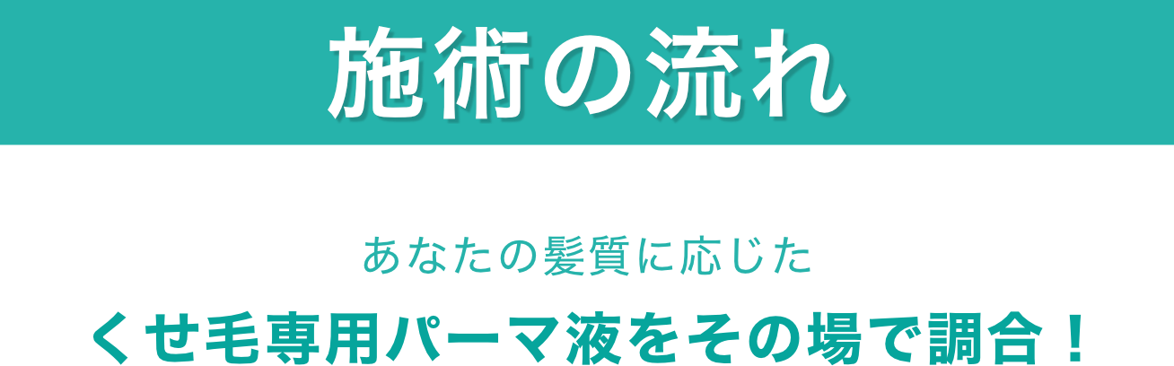 施術の流れ